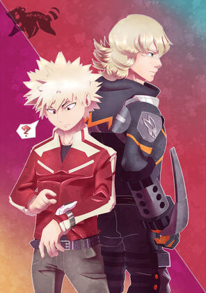 A5 PRINT for MHA/T&B crossover zine